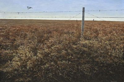 Den kinesiske kunstner Zhou Chen - her med værket »Ice Sea« - er ny hos Gallery Poulsen. Foto: PR-foto