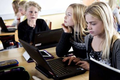 Kunstig intelligens i form af chatbots vil formentlig snart blive en normal del af undervisningen. Foto: Jakob Stigsen Andersen