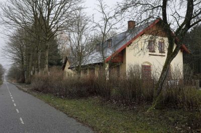 Mange, der har passeret Alhedestien, har nok bemærket det unikke hus i Nybo. Foto: Henrik Ole Jensen