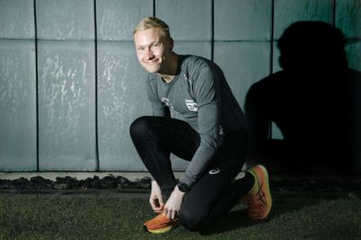 Jonas Langes yndlingsdistance er halvmarathon, men så længe han løber, er distancen egentlig underordnet. Foto: Henrik Ole Jensen