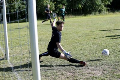 Håbet om at redde firmafodbolden i Herning lever stadig. Foto: Flemming Hansen