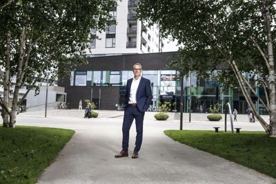 DGI-Husets direktør Michael Stensgaard kan beREtte om en elregning, der har forvandlet overskud til underskud. Foto: TOM LAURSEN