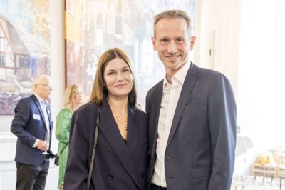 Pernille Rosendahl og Kristian Jensen har talt meget om, hvordan de undgår, at en af dem falder i og begår utroskab. Foto: Klaus Bo Christensen/Ritzau Scanpix
