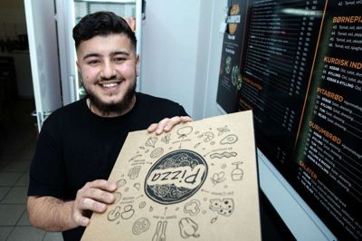 Melih Uludag har lige nu én medarbejder i pizzeriaet, og ellers styrer han biksen på egen hånd. Foto: Chresten Bergh