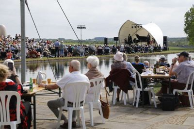 Vejret var helt forrygende, da Den Kongelige Opera gæstede Herning. Foto: Henrik Ole Jensen