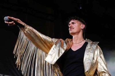 Tobias Rahim var en bragende succes hos publikum fredag aften ved årets Herning Rocker.