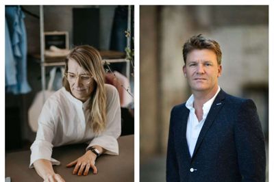 Dorte Rye Olsen, bæredygtigheds-chef hos Bestseller, og Jens Poulsen, administrerende direktør ved DK Company ser begge bæredytighed som en vigtig del af virksomhedernes fremtid. Foto: PR-foto