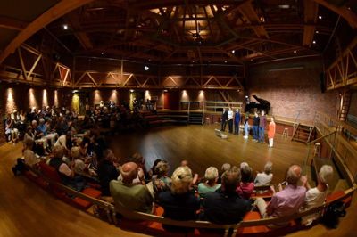 Sekskanten i Højhuset har tidligere dannet ramme om operafestivalen. Young Nordic Opera Choir flytter ind i Højhuset ved dette års festival. Foto: Pr-foto