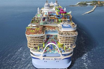 Dansk Wilton har leveret tæpperne til krydstogtskibet »Icon of the seas«. Foto: PR-Foto
