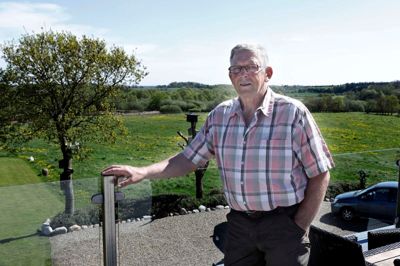 Jørgen Friis Poulsen lod sig pensionere efter 40 år i firmaet. Foto: Henrik Ole Jensen