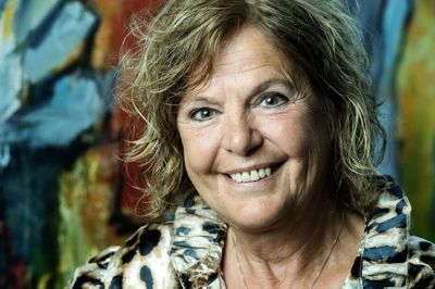 Gundi Halfmann ser tilbage på en »fantastisk rejse« med Lind Plejecenter, som hun var med til at indrette og dernæst var centerleder for i plejecenterets 10 første leveår. Foto: Chresten Bergh