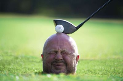 Peder Hornshøj og Bravo Tours satser mere på aktiv ferie - eksempelvis golf, som antydet i dette reklamefoto fra det herningensiske rejseselskab. Foto: PR-Foto