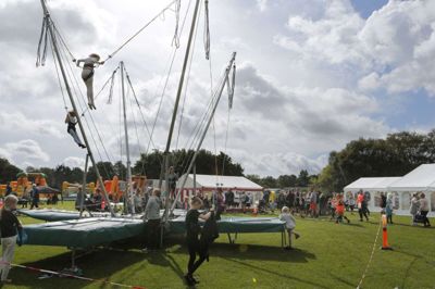 Arrangørerne af Kibæk byfest håber på, at vejrguderne ikke er alt for uvenlige, når festen skal holdes 17. til 19. august. Foto: Henrik Ole Jensen