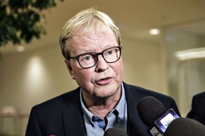 Formand for Midtjyllands Lufthavn, Ulrik Wilbek, fortæller, at det bliver hollandske AIS Airlines, der overtager flyvningerne mellem Karup og København fra 2. oktober. Foto: Henning Bagger/Ritzau Scanpix