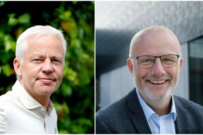 Niels Lynnerup og Erik Søgaard.