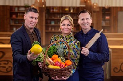 »Den store bagedyst« har slået et stort brød op, men danskerne har fortsat appetit på madprogrammet. I hvert fald er det en livret hos seerne, når de skal indtage deres lørdagsunderholdning. Foto: Carsten Mol/DR