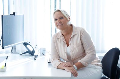 Praktiserende læge Liselotte Hjelm Kristensen fra Herning kan berette om rigtig mange influenzaramte herningensere.