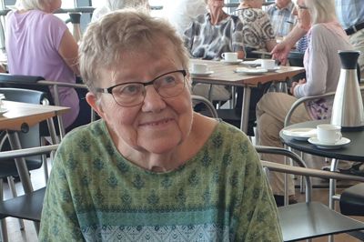 Kirsten Olesen, Herning, blev bisat fra Hedeagerkirken 12. september. Hun blev 82 år.