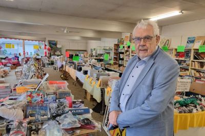 Den garvede handelsmand Frits Rostrup er efterhånden blevet 85 år, og nu er det ved at være tid til at stoppe som aktiv.