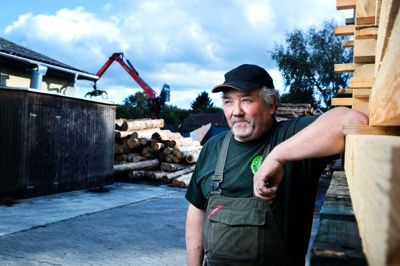 John Martin Hornstrup elsker at være i naturen og slapper af med fiskeri i sin fritid