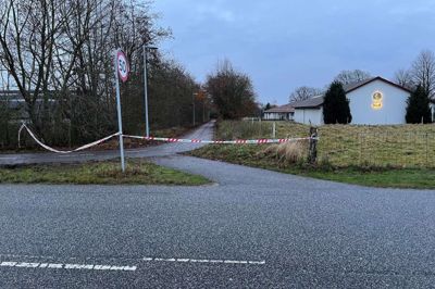 En 26-årig mand blev natten til tirsdag knivdræbt ved Potentialehotellet i Lund ved Herning. Foto: Jacob Hove