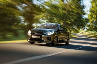 Den aldrende Mitsubishi Spacestar er nu sat ned. Mitsubishi/Free
