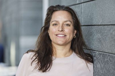 Helene Bløcher bliver altid i godt humør, når hun besøger iværksættere.
