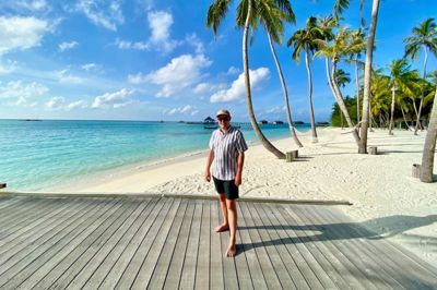 Morten Bech Nielsen betegner sig selv som lidt af en luksusnørd, og derfor passer hotellerne i Mauritius ham rigtig godt.