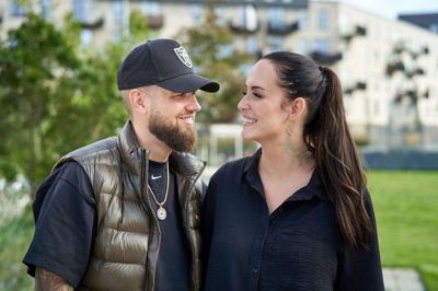 32-årige Cengiz Salvarli og 33-årige Stephanie Karma Salvarli - også kendt som Geggo - er klar til at blive forældre for tredje gang. Foto: Janus Nielsen/Ritzau Scanpix