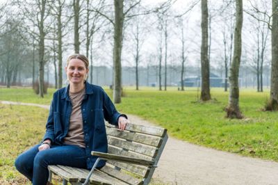Det er gået godt det sidste års tid for Danbolig i Vildbjerg, fortæller Line Høst Brødbæk. I afdelingen i Vildbjerg har syv mæglere deres daglige gang.