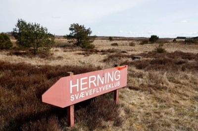 Herning Lufthavn.