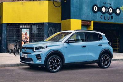 Selv om Citroén Ë-C3 er en af markedets mindste elbiler, og lige nu den billigste, kan den monteres med trækkrog, så man kan trække op til 550 kilo. (PR-foto). Pr-Foto Citroãn William Crozes/Ritzau Scanpix