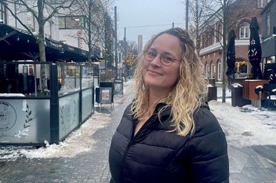 31-årige Maria Romvig Kristensen er på jagt efter 300.000 kroner til at etablere appen Follow Mate, der primært skal hjælpe med at få folk sikkert hjem fra byen.