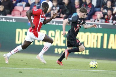 Nikolas Dyhr forlader FC Midtjylland og rejser til USA. Foto: Henrik Ole Jensen