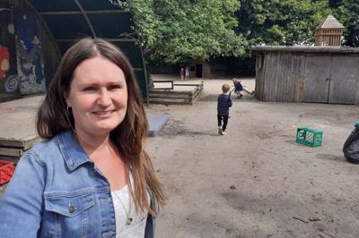 Institutionsleder Anne Skifter Laulund glæder sig over, at byrådet har fremrykket byggerierne af to nye daginstitutioner i Hammerum/Gjellerup.