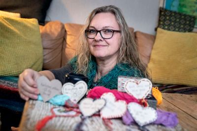Birgitte Haugaard glæder sig over, at der er plads til kreativitet i skolen.