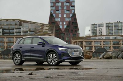 Der er intet synligt, der indikerer, at Audi Q4 e-tron har fået en ny elmotor og mere standardudstyr. Ikke desto mindre har ændringerne en stor effekt. Morten B. Bek/Ritzau Scanpix
