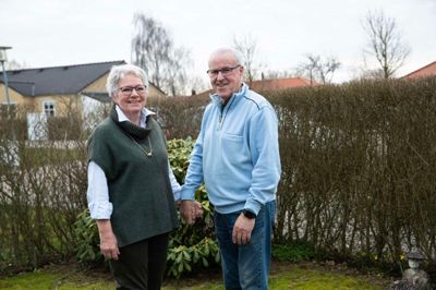 Tove og Niels Østerskov har været gift i 57 år. I de 30 drev de Den Japanske Have i Hammerum, og i Gjellerup, som de flyttede til sidste år, er det også planen, at haven skal indrettes på japansk.