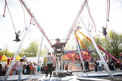 Tivoli på Markedspladsen 2024.