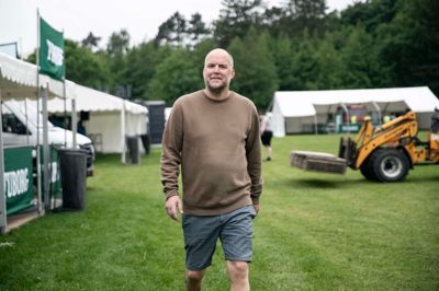 47-årige Heinrich Bak har været i Herning Fremad siden 12-13-årsalderen og er nu for femte gang med som frivillig ved Herning Rocker.