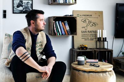 Lars Kallesøe Jakobsen står bag virksomheden Kaffepuden.dk.