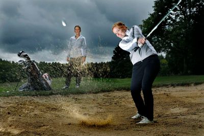 Laura Boe-Hansen var godt spillende mod Odense. Hun vandt sin singlekamp, og sammen med Sofie Møller sikrede hun Trehøje ét point i foursome.