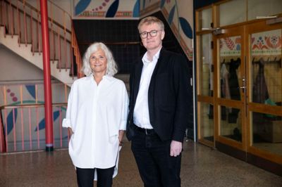 De er begge uddannet som lærer i midten af 1980'erne og har været ledere i mange år - de seneste 11 som duo på Vestervangskolen. Nu går skoleleder Dorte Georgsen og viceskoleleder Jes Monrad Pedersen også sammen på pension.