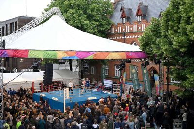 Der var gang i Herning i DM-ugen, men der var sat så mange barer op udenfor på Torvet og Kousgaards Plads, at pubberne i Østergade oplevede en begrænset effekt.