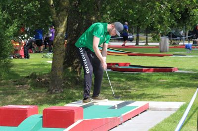 Formanden for Dansk Minigolf Union, Torben Fjordvang, var selv deltager ved DM-stævnet i Holing. Han håber på, at der bliver dannet en lokal klub efter sommerferien.
