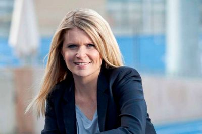 Tv-værten Heidi Frederikke Sigdal havde nogle gode dage i Herning. Foto: Per Arnesen/Ritzau Scanpix