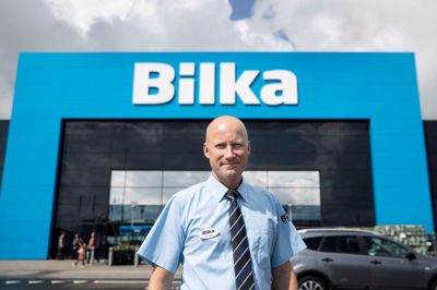 Mark Jeppesen har efterhånden været varehuschef i Bilka i tre år, og for ham fylder »Bilka-buler« ikke ret meget.