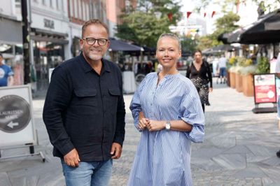 Citychef Allan Birk Kristensen har fra 1. september Trine Jepsen som kollega og sparringspartner på cityforeningens kontor i Østergade.