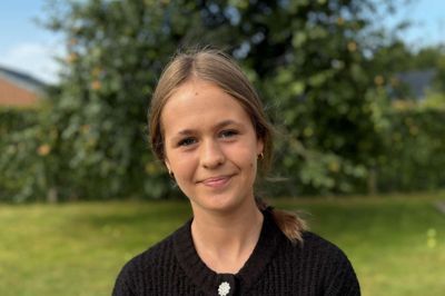 Andrea Isager Lindberg kan godt lide konkurrenceelementet i ridesporten - det giver hende motivation til hele tiden at forsøge at blive bedre.