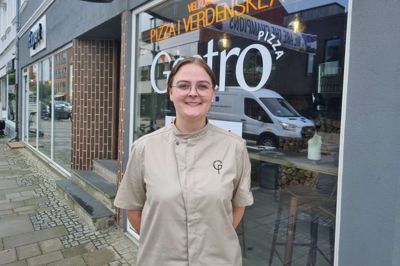 Cecilie Knoth er daglig leder af Gastro Pizza, der i dag åbner på hjørnet af Bredgade og Fredensgade.